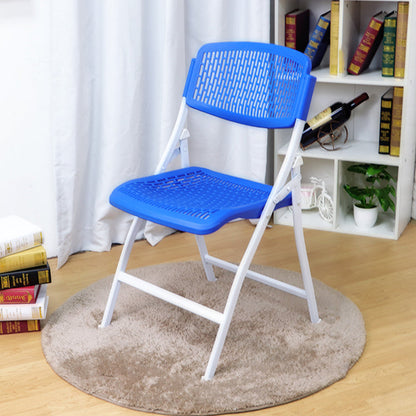 Sedia conferenza con telaio in acciaio moderno posteriore e sedile in plastica a bracciale