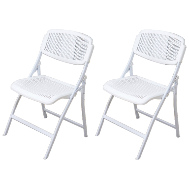 Sedia conferenza con telaio in acciaio moderno posteriore e sedile in plastica a bracciale