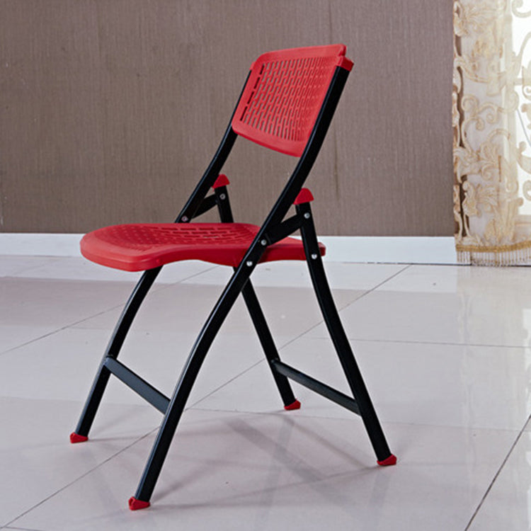 Metal Frame Conference Chair Modern Armless Plastic Folding Chair Clearhalo 'furn' 'furn_office_chair' 'Furniture' 'Office Chairs' 'Office Furniture' 'office_chair' 5349684