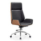 Metal Base Contemporary Armless Desk Chair Ergonomic Mid-Back Office Chair 1 Piece High-Back (Over 22 in.) Clearhalo 'furn' 'furn_office_chair' 'Furniture' 'Office Chairs' 'Office Furniture' 'office_chair' 5349760