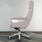Executive Swivel stoel met stalen frame moderne computerstoel met wielen