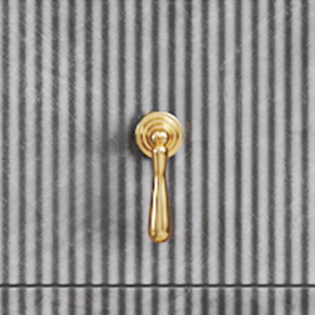 Cómoda vertical moderna de pizarra con varios cajones