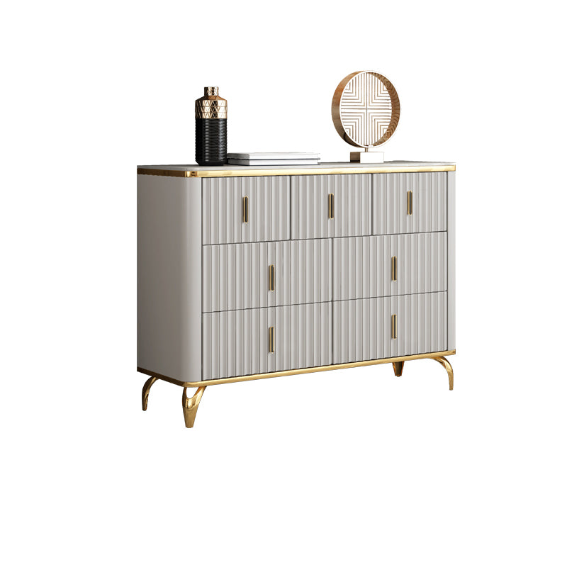 Comò moderno per il torace in legno per la cambio orizzontale per camera da letto