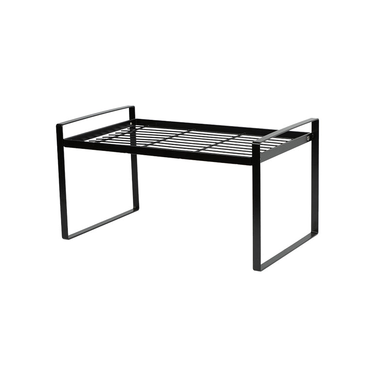 Contemporary Style Metal Bookshelf Open Back Bookcase for Home Office 13.6"L x 8.3"W x 7.1"H Black Clearhalo 'Bookcases' 'furn' 'furn_bookcases' 'Furniture' 'Office Furniture' 5350144