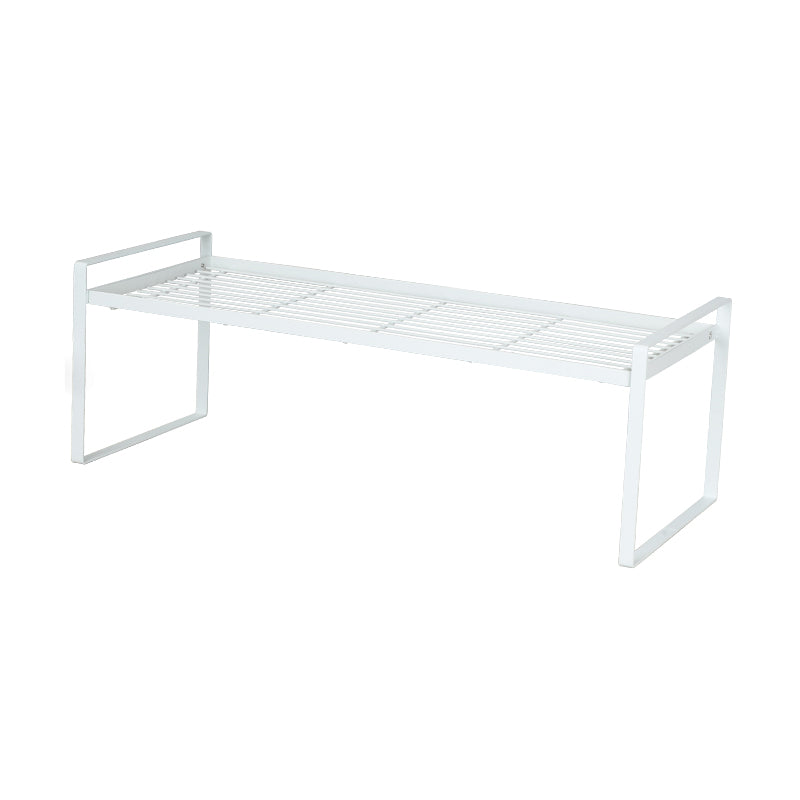Contemporary Style Metal Bookshelf Open Back Bookcase for Home Office 20.7"L x 8.3"W x 7.1"H White Clearhalo 'Bookcases' 'furn' 'furn_bookcases' 'Furniture' 'Office Furniture' 5350149