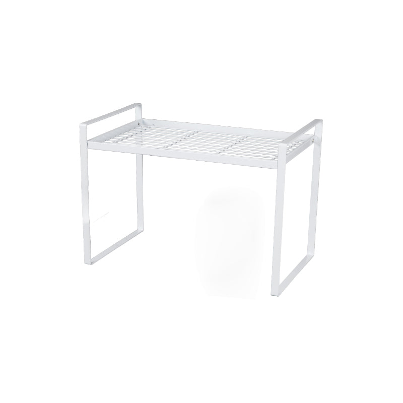 Contemporary Style Metal Bookshelf Open Back Bookcase for Home Office 13.6"L x 8.3"W x 9.3"H White Clearhalo 'Bookcases' 'furn' 'furn_bookcases' 'Furniture' 'Office Furniture' 5350154