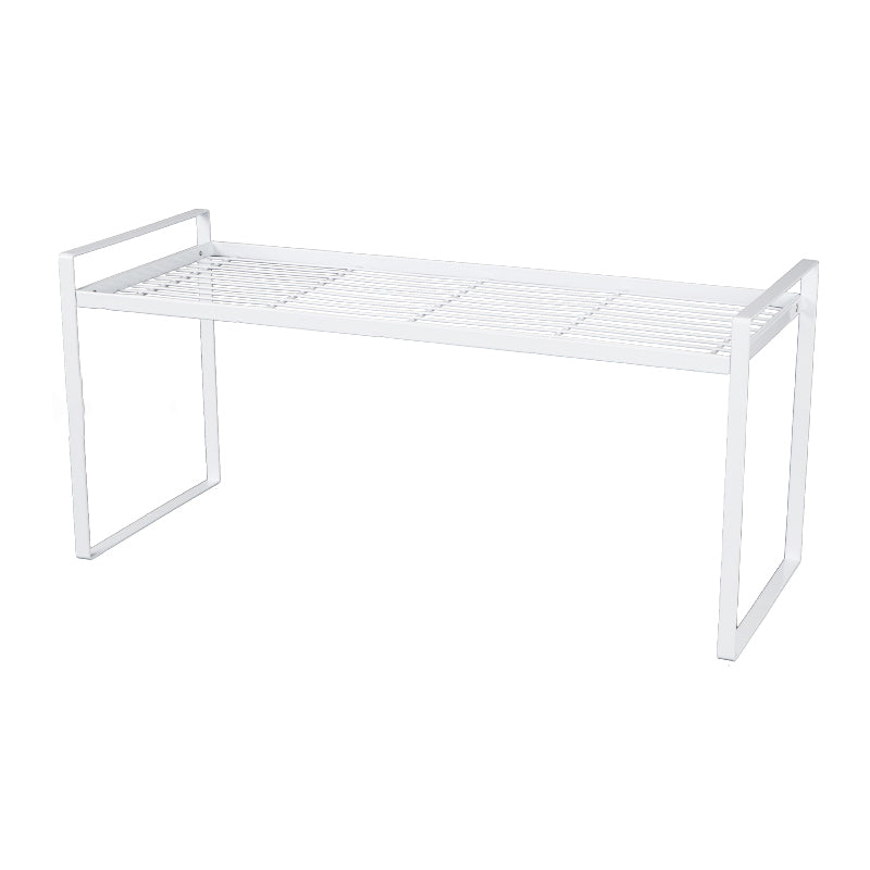 Contemporary Style Metal Bookshelf Open Back Bookcase for Home Office 20.7"L x 8.3"W x 9.3"H White Clearhalo 'Bookcases' 'furn' 'furn_bookcases' 'Furniture' 'Office Furniture' 5350158