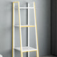 Contemporary Ladder Bookshelf Metal Open Back Bookcase for Home Office
