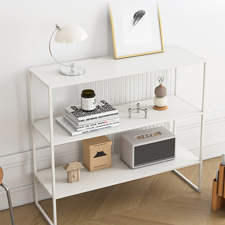 Hedendaagse stijl metalen boekenplank Open Back -boekenkast voor het gebruik van thuiskantoor