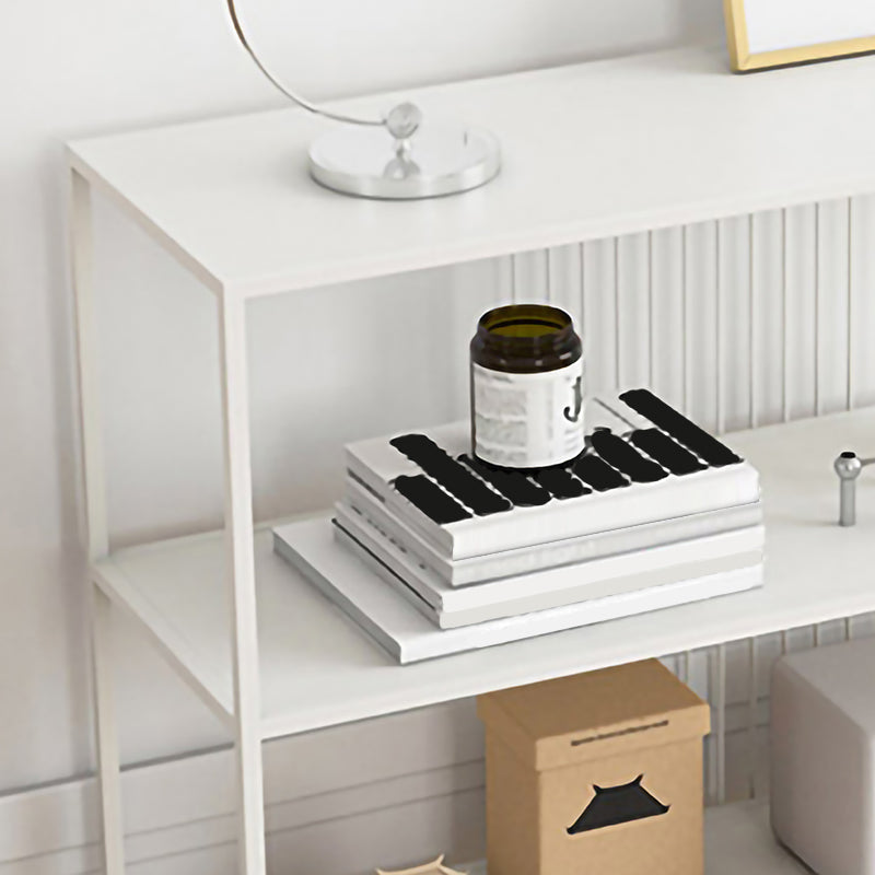 Hedendaagse stijl metalen boekenplank Open Back -boekenkast voor het gebruik van thuiskantoor