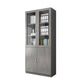 Hedendaagse ingenieur Wood Bookshelf Gesloten Back Case met deur voor thuiskantoor