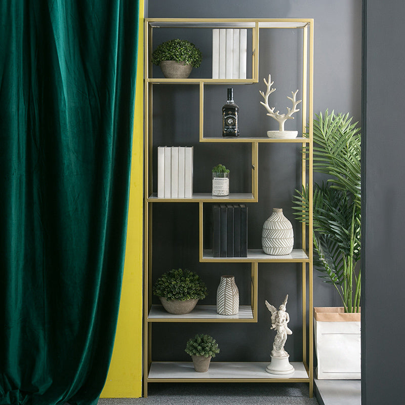 Bibliothèque de style moderne de Etagere Metal Bibelle pour le bureau à domicile