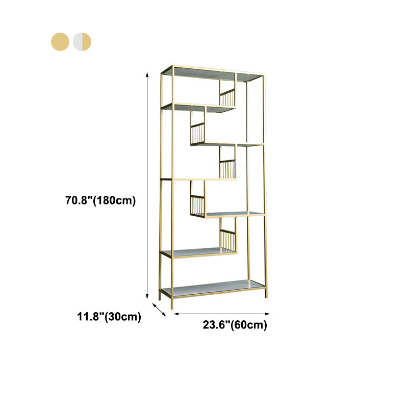 Bibliothèque de style moderne de Etagere Metal Bibelle pour le bureau à domicile