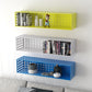 39.3"L Modern Style Bookcase Wall Mounted Closed Back Bookshelf for Home Office