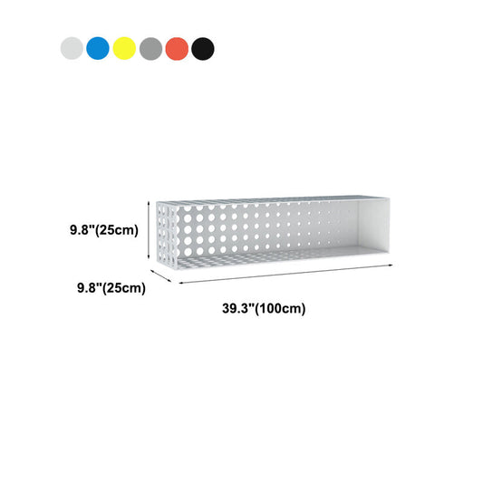 39.3"L Modern Style Bookcase Wall Mounted Closed Back Bookshelf for Home Office