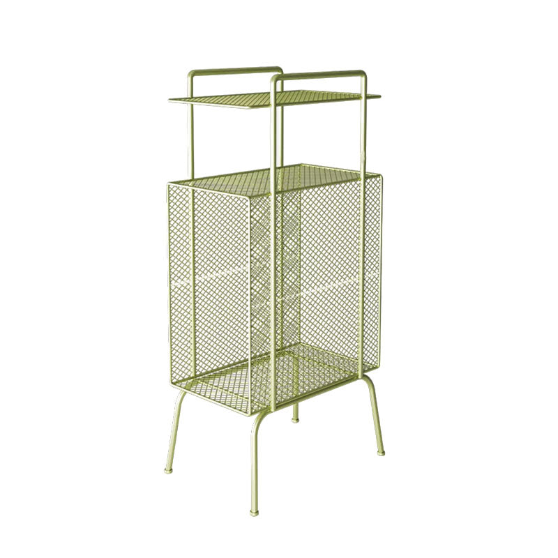 27.5 "H Bibliothèque de style contemporain Metal Open Back Bookshelf pour la maison