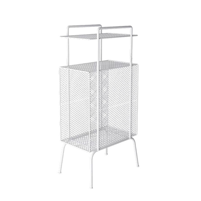 27.5 "H Bibliothèque de style contemporain Metal Open Back Bookshelf pour la maison