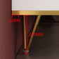 Glam 18 - Inch H TV Console , Grey / White Wood TV Stand with 4 - Drawers for Living Room