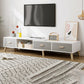 Engineered Wood TV Media Console met laden Scandinavische tv -standaard