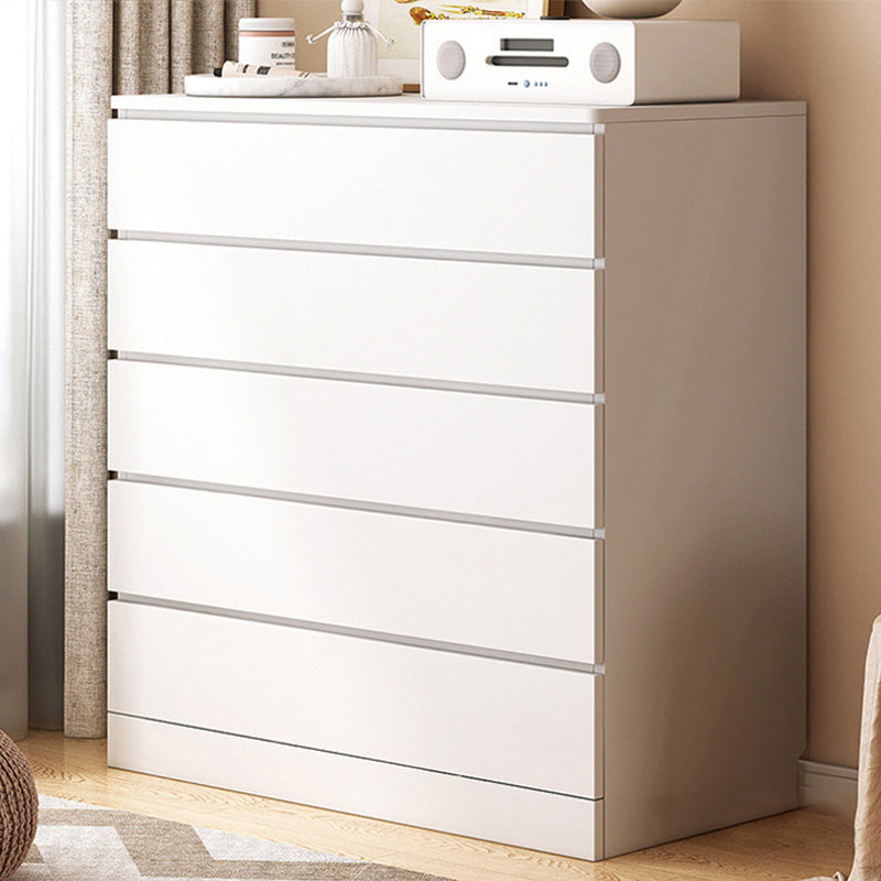 16" W Wooden Chest Modern Style Storage Chest Dresser with Drawers and Doors 31.5"L x 16"W x 44"H White 5 Clearhalo 'Bedroom Furniture' 'Dressers & Chests' 'dressers_chests' 'furn' 'furn_dressers_chests' 'Furniture' 5351286