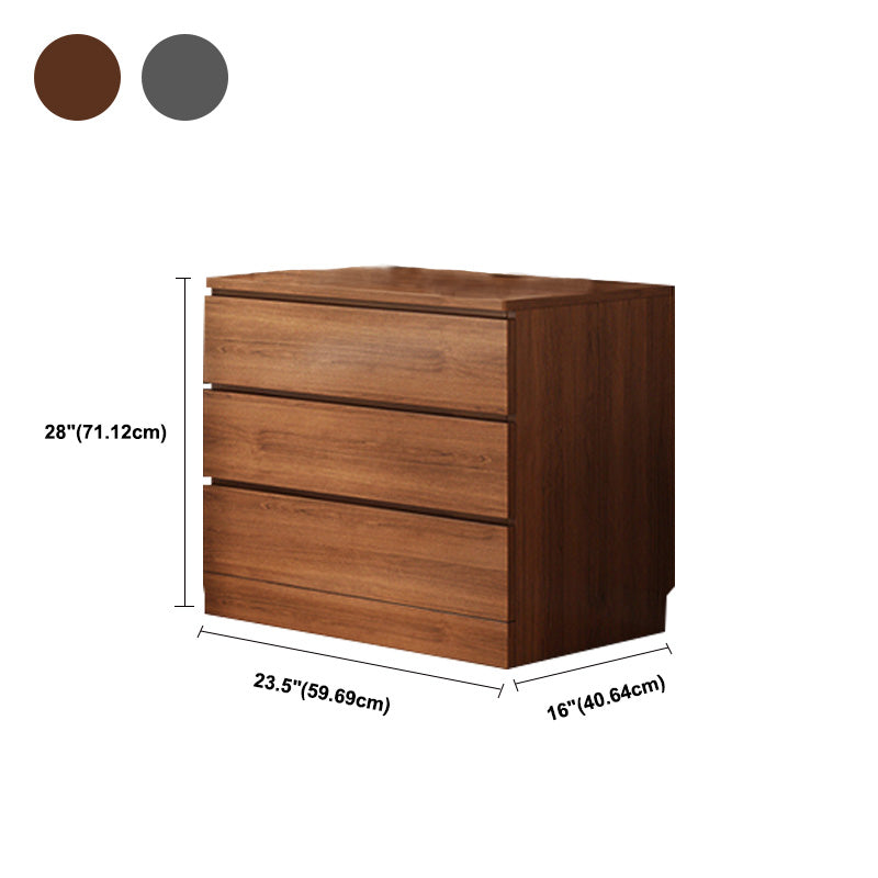16" W Wooden Chest Modern Style Storage Chest Dresser with Drawers and Doors Clearhalo 'Bedroom Furniture' 'Dressers & Chests' 'dressers_chests' 'furn' 'furn_dressers_chests' 'Furniture' 5351303
