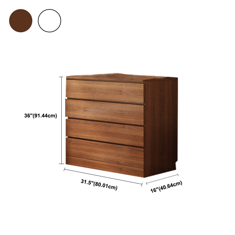 16" W Wooden Chest Modern Style Storage Chest Dresser with Drawers and Doors Clearhalo 'Bedroom Furniture' 'Dressers & Chests' 'dressers_chests' 'furn' 'furn_dressers_chests' 'Furniture' 5351305