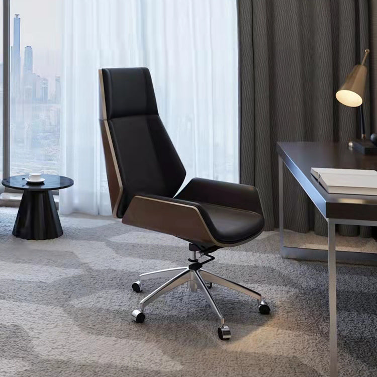 Silber Metal Base Contemporary Office Chair Executive Ergonomic Desk Chair Stuhl