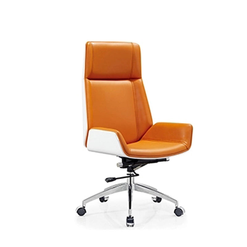 Silber Metal Base Contemporary Office Chair Executive Ergonomic Desk Chair Stuhl