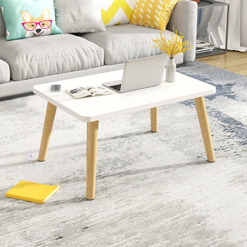 16.5 "lange 4 poten natuurlijke/ witte rechthoekige houten tafelblad salontafel