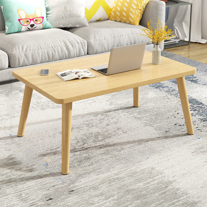 16.5 "lange 4 poten natuurlijke/ witte rechthoekige houten tafelblad salontafel