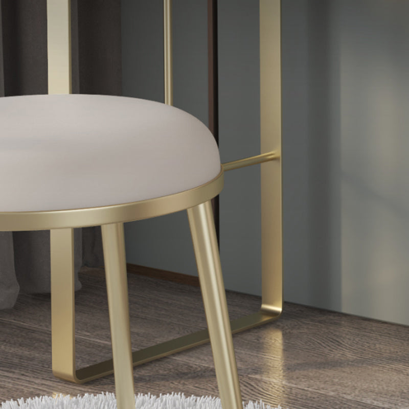 Tavolo da toeletta da toeletta per vanità in ardesia glam beige trucco vanità scrivania