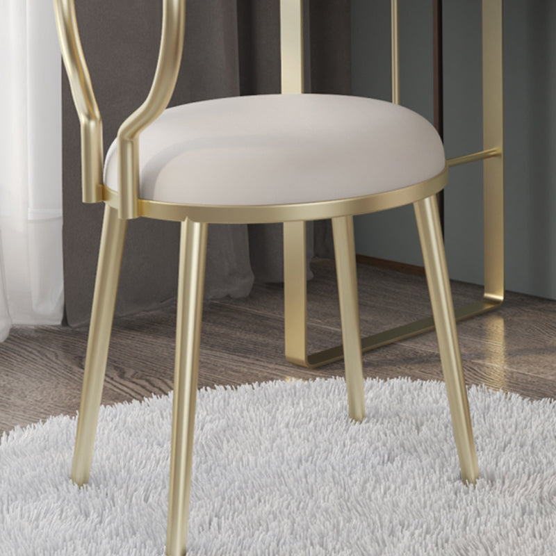 Tavolo da toeletta da toeletta per vanità in ardesia glam beige trucco vanità scrivania