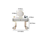 Glam Slate Top Vanity Dressing Table Set White Make-up Vanity Clearhalo 'Bedroom Furniture' 'furn' 'furn_makeup_vanities' 'Furniture' 'Makeup Vanities' 'makeup_vanities' 5351804
