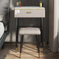 Modern Slate Top Vanity Makeup Table Set Grey Makeup Vanity Desk Table