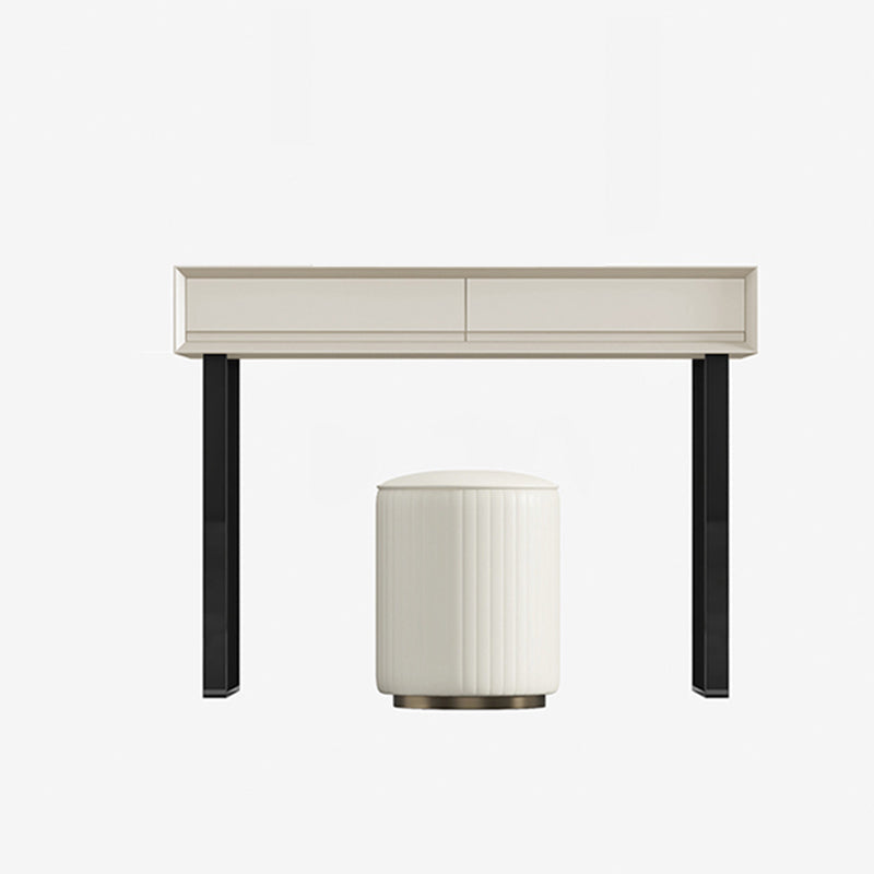 Tablas modernas de tocador de tocador gris/beige