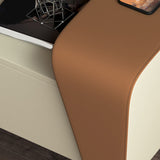 19 "groß 1 - Schublade Holz Nachttisch Modem & zeitgenössischer Akzenttisch Nachttisch mit Beinen