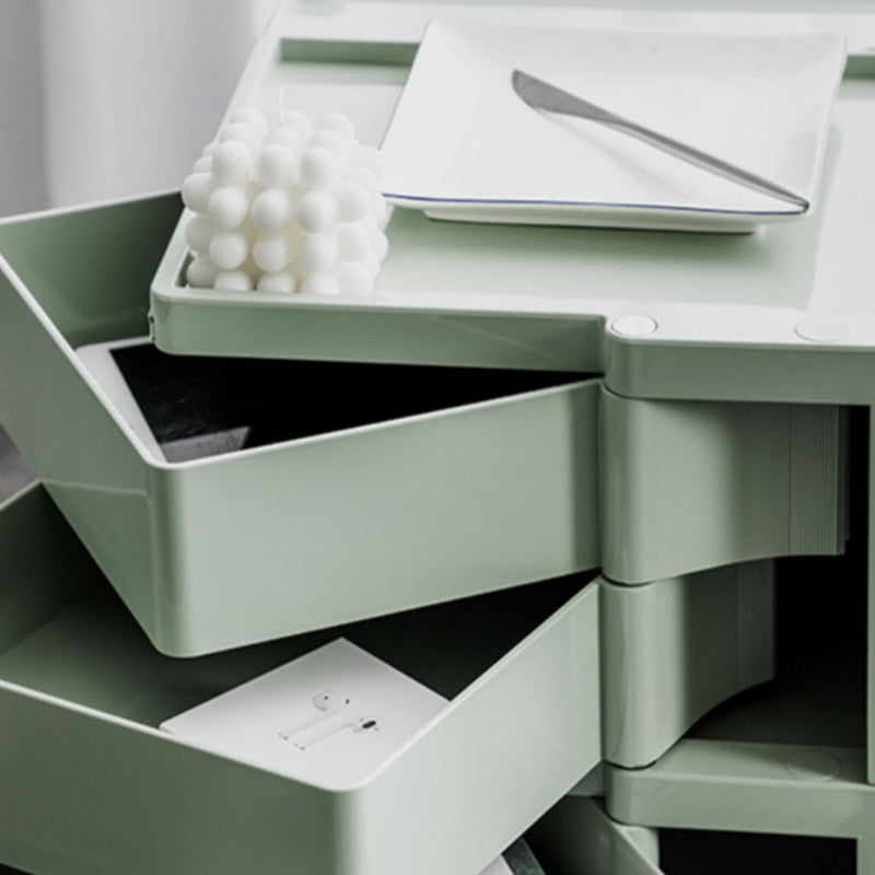 Nightstand Contemporary Night Table with Drawers and Shelves Clearhalo 'Bedroom Furniture' 'furn' 'furn_night_stand' 'Furniture' 'night_stand' 'Nightstands' 5352011