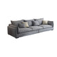 Light-grey Contemporary Sectional Stain-Resistant Living Room Solid Wood Sofa