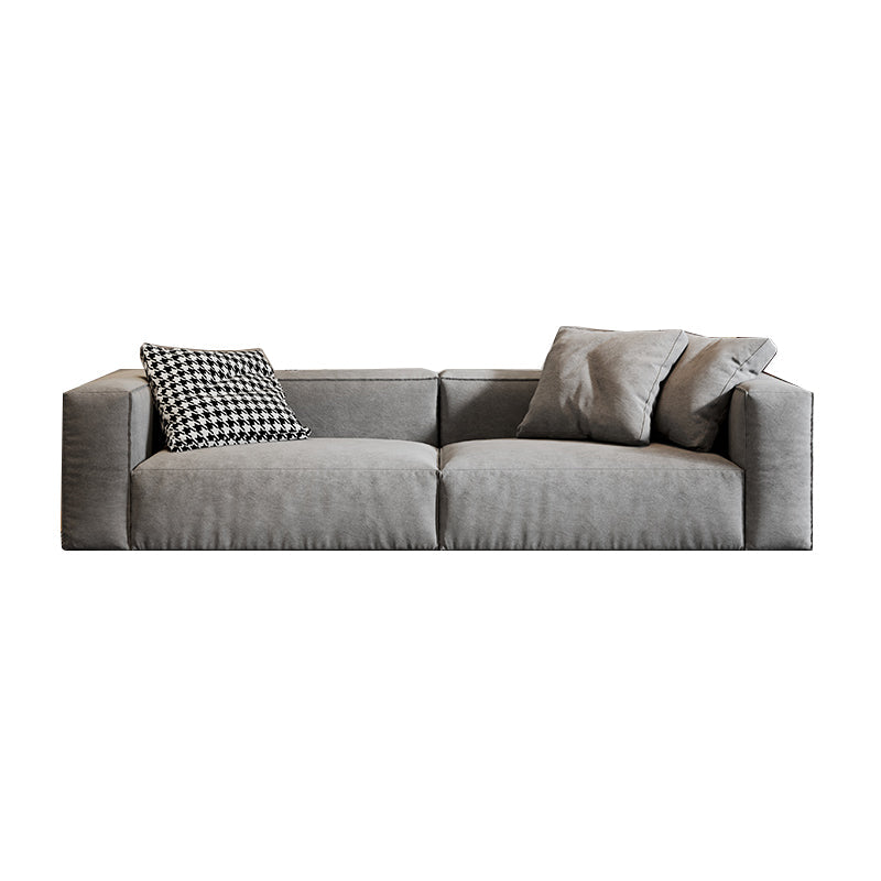 Cojín de brazo cuadrado Sala de estar de terciopelo de terciopelo y chaise