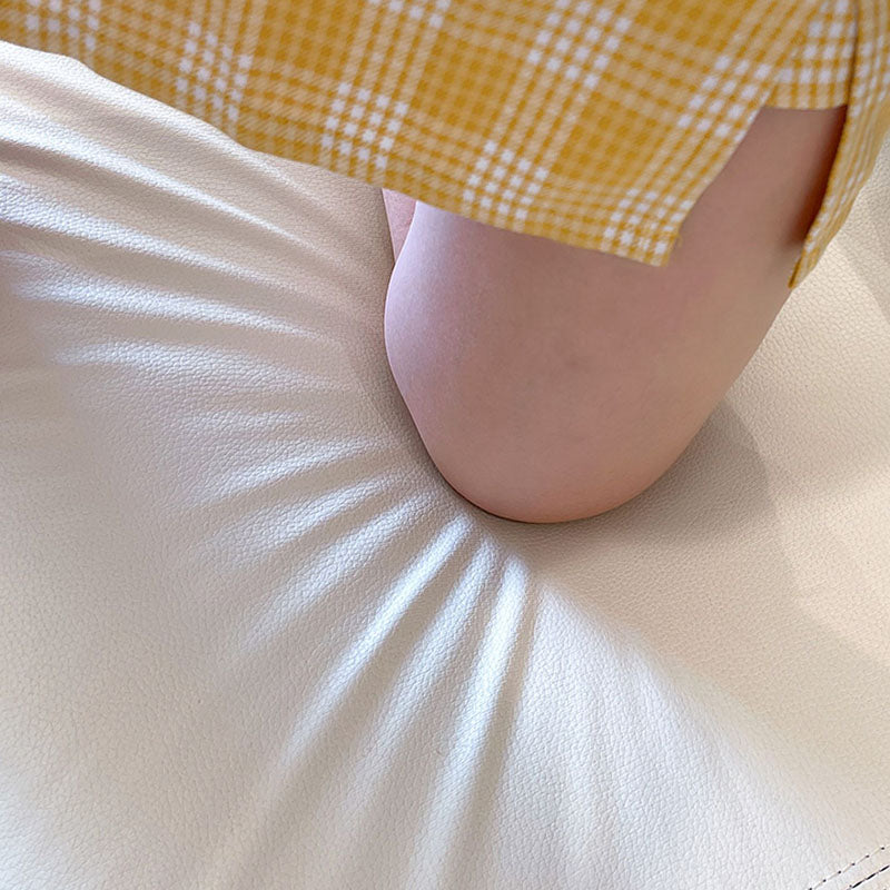 Stationary Stain Resistant Faux Leather Living Room Pillow Top Arm Modern Sofa Clearhalo 'furn' 'furn_sofas' 'Furniture' 'Living Room Furniture' 'Sofa' 'sofas' 5352658