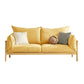 Stationary Cotton 2-seater Living Room Square Arm Cushions Sofa Ginger Clearhalo 'furn' 'furn_sofas' 'Furniture' 'Living Room Furniture' 'Sofa' 'sofas' 5352672