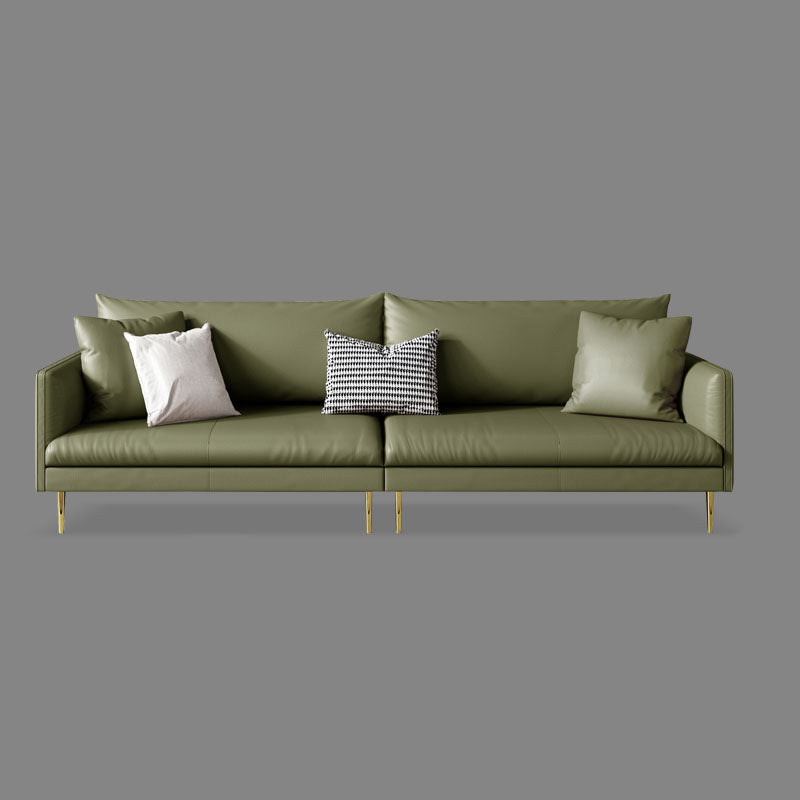 ステイン耐性固定3シータースクエアアーム標準クッションソファ