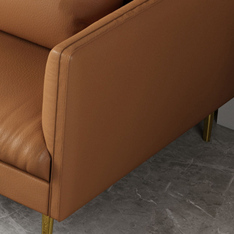 ステイン耐性固定3シータースクエアアーム標準クッションソファ