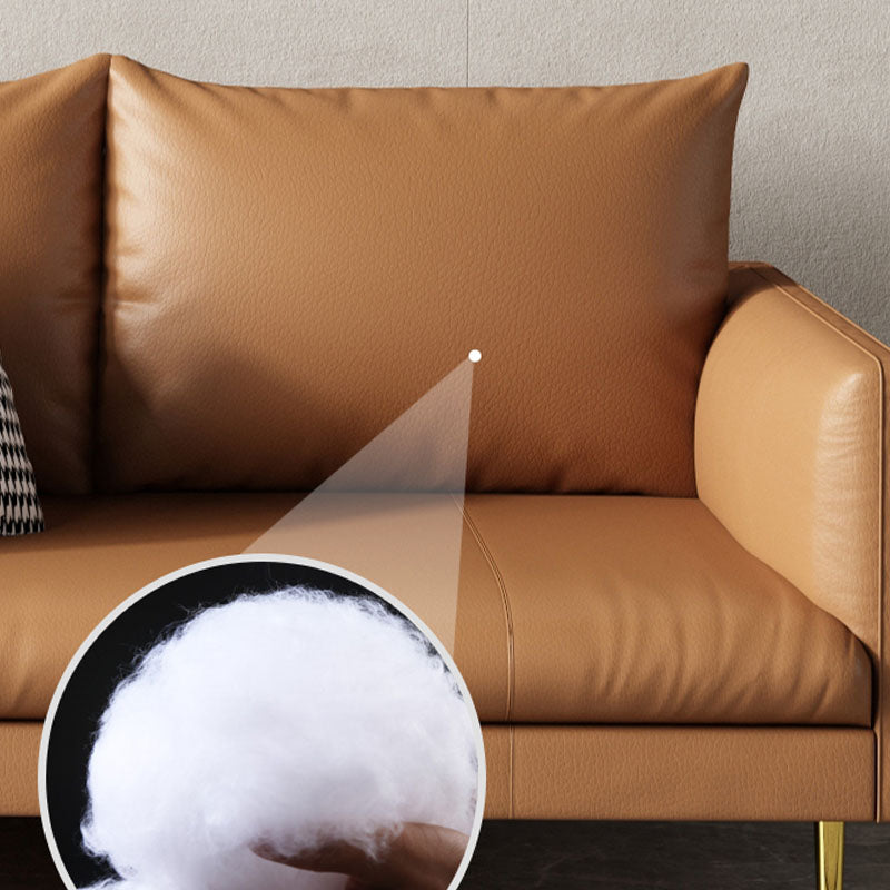 ステイン耐性固定3シータースクエアアーム標準クッションソファ