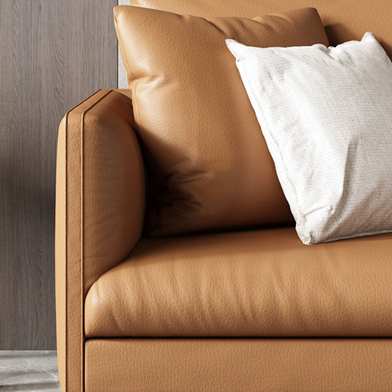 ステイン耐性固定3シータースクエアアーム標準クッションソファ