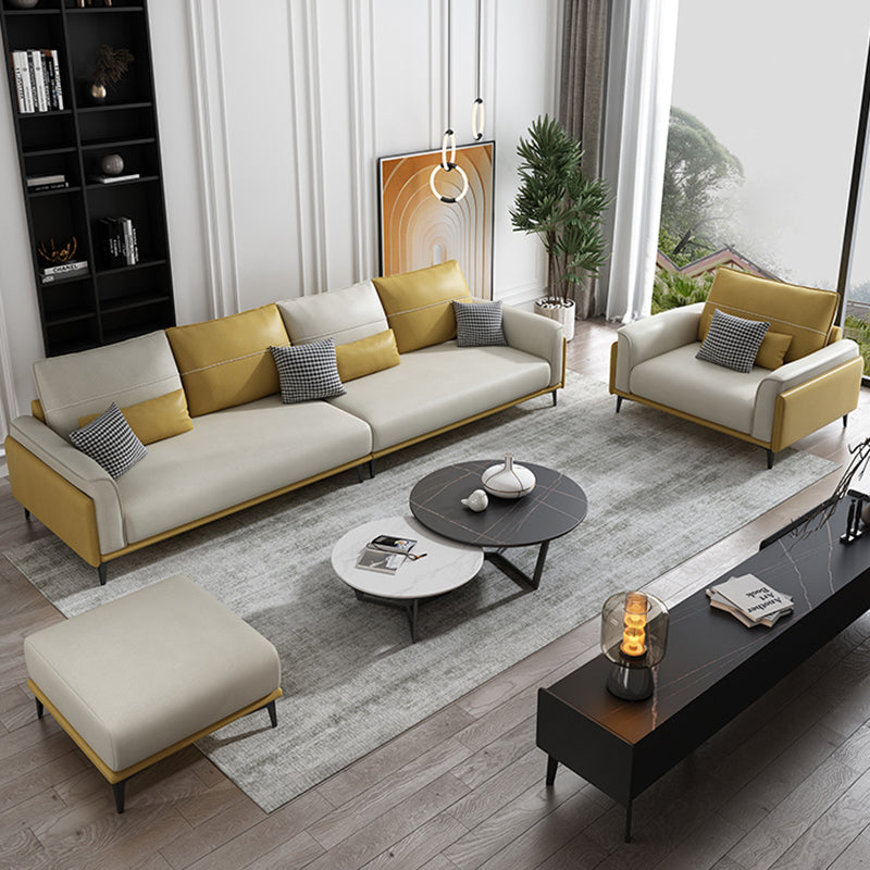 Piccolo in finta pelle in pelle rompicata a pittura