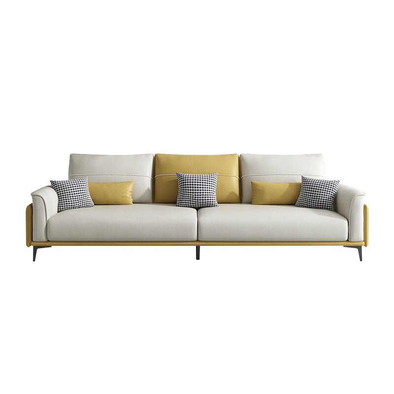 Piccolo in finta pelle in pelle rompicata a pittura