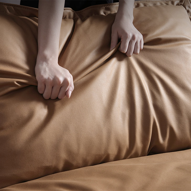 Colora stazionaria Resistente alla pelle in fux soggiorno braccio top braccio marrone scuro