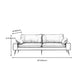 Faux Leather Pillow Top Arm Sofa with Pillow Back Cushions for Living Room
