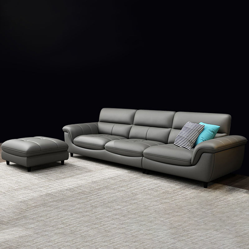 Soggiorno in pelle vera e propria del soggiorno.